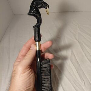 Black Horse Head Shoe Brush